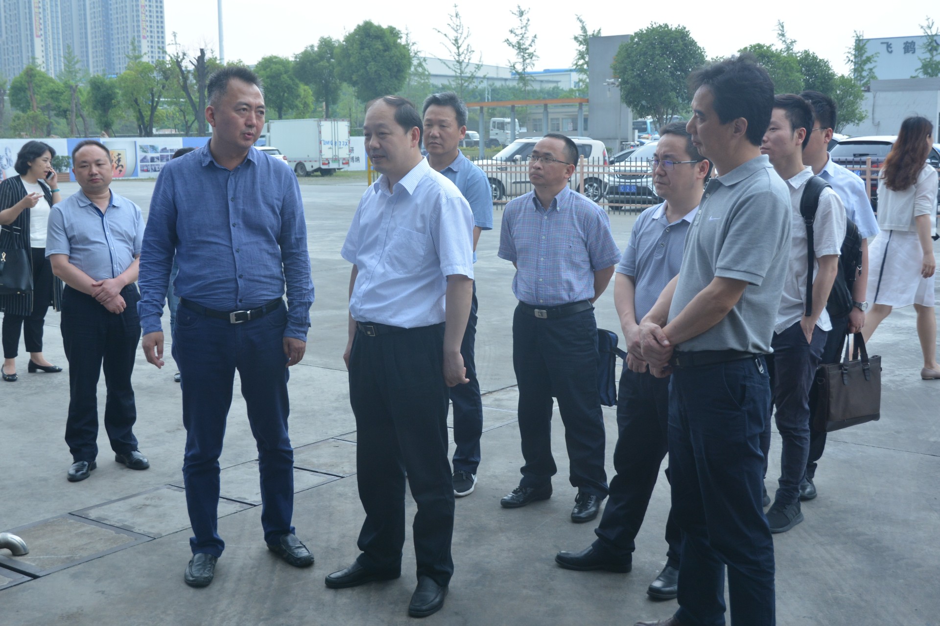 省金融辦領(lǐng)導蒞臨十堰精密新動(dòng)力科技股份有限公司調研上市籌備工作