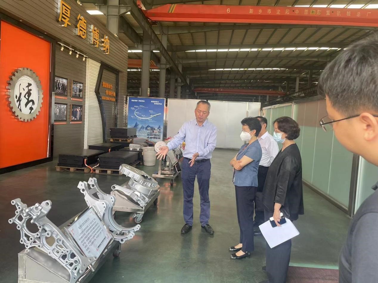 省紀監委、省財政廳領(lǐng)導蒞臨 十堰精密新動(dòng)力科技股份有限公司考察調研